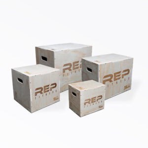 Rep Fitness 3-in-1 Wood Plyo Boxes image